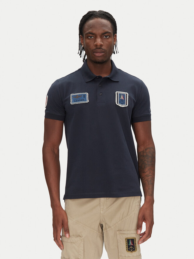 Aeronautica Militare Aeronautica Militare Poloshirt 251PO1851P344 Dunkelblau Regular Fit