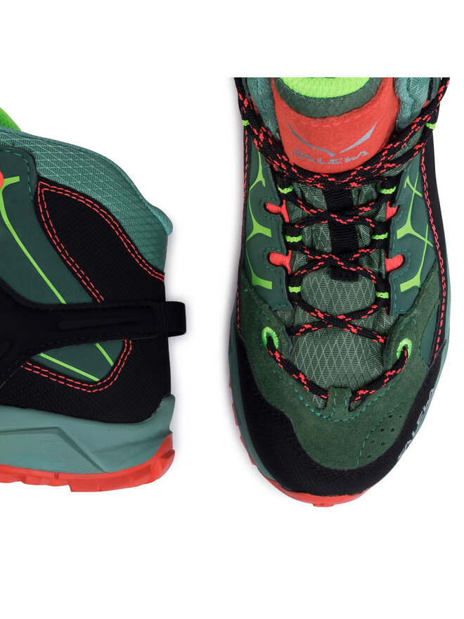 Salewa Trekkingschuhe Salewa Jr Alp Trainer Mid Gtx GORE-TEX 64006-5960 Grün