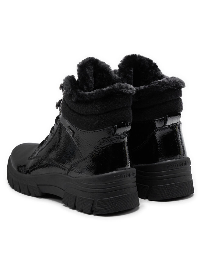 Remonte Schnürschuhe Remonte D0E71-02 Schwarz