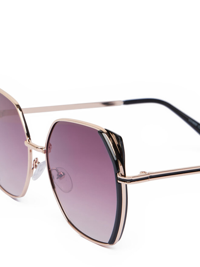 JENNY Okulary przeciwsłoneczne JENNY 4WF-022-SS25 Czarny