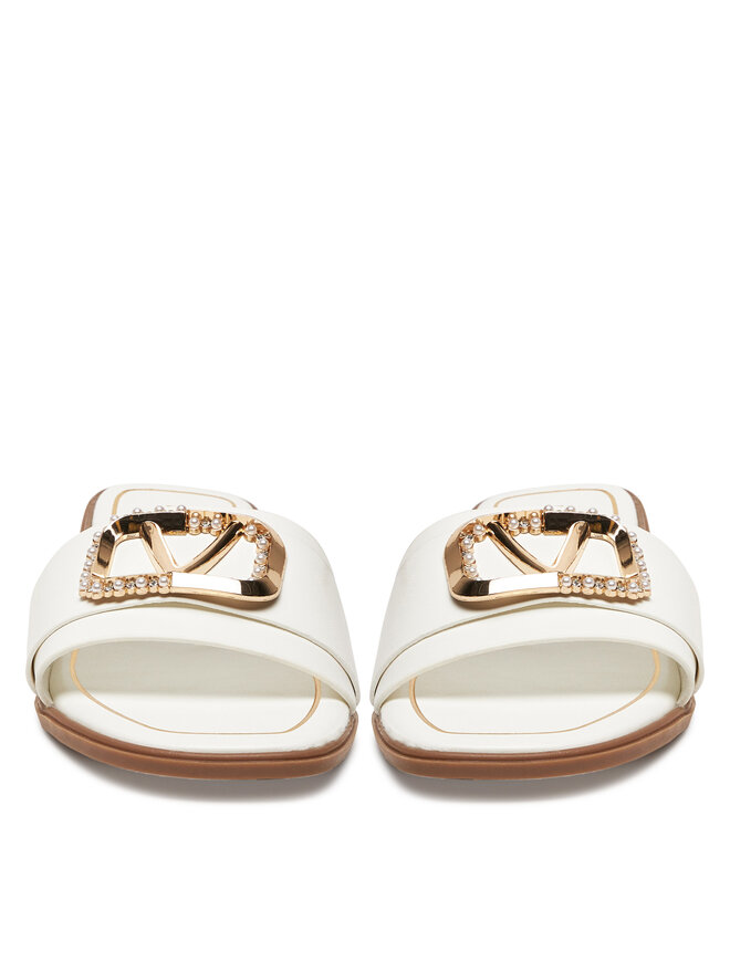 DeeZee Pantoletten DeeZee R257-3 Weiß