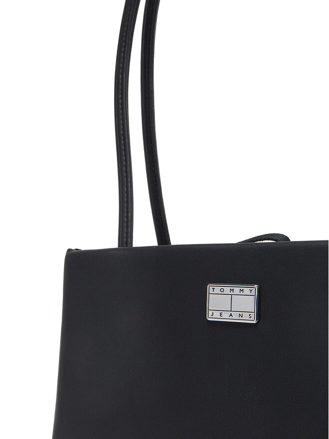 Tommy Jeans Ročna torba Tommy Jeans Tjw American Cool Med Tote AW0AW17297 Črna
