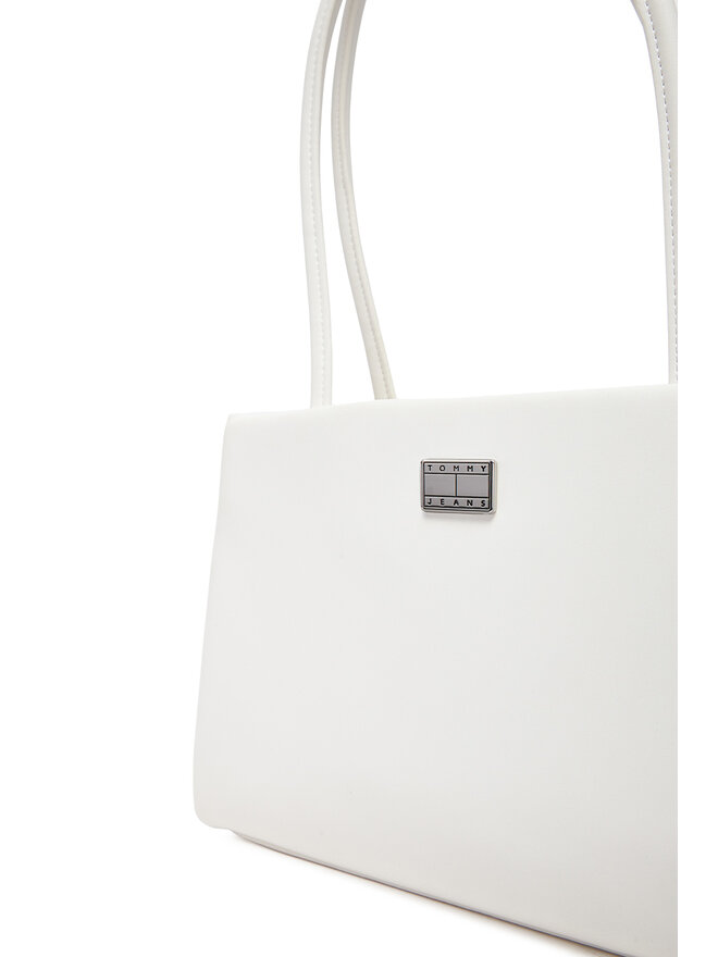 Tommy Jeans Ročna torba Tommy Jeans Tjw American Cool Med Tote AW0AW17297 Bela
