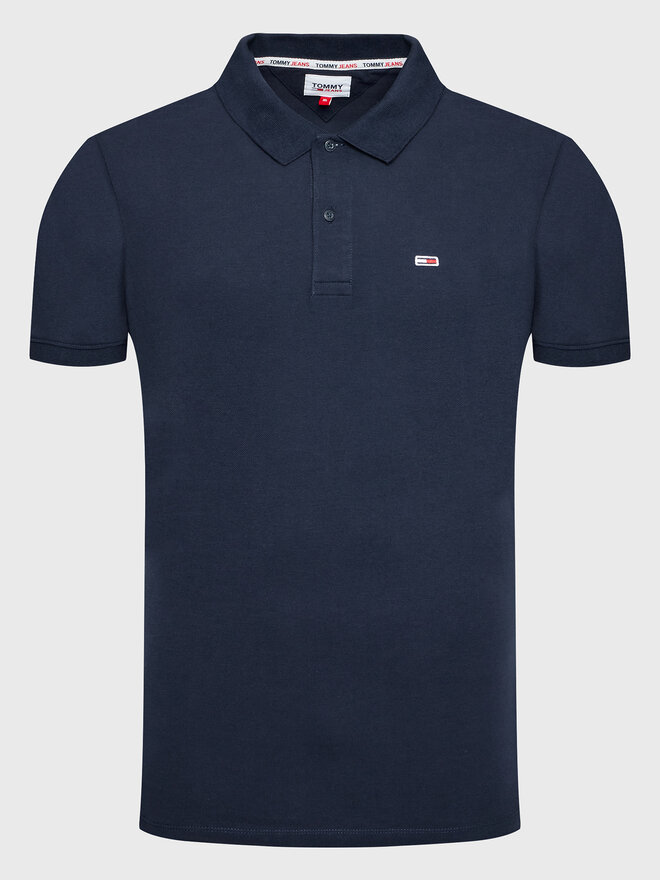 Tommy Jeans Tommy Jeans Poloshirt DM0DM15370 Dunkelblau Slim Fit