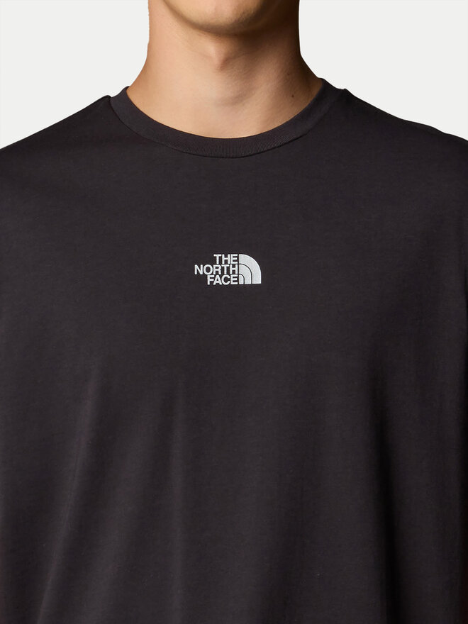 The North Face The North Face T-Shirt Unisex SS Never Stop NF0A8C3A Μαύρο Relaxed Fit