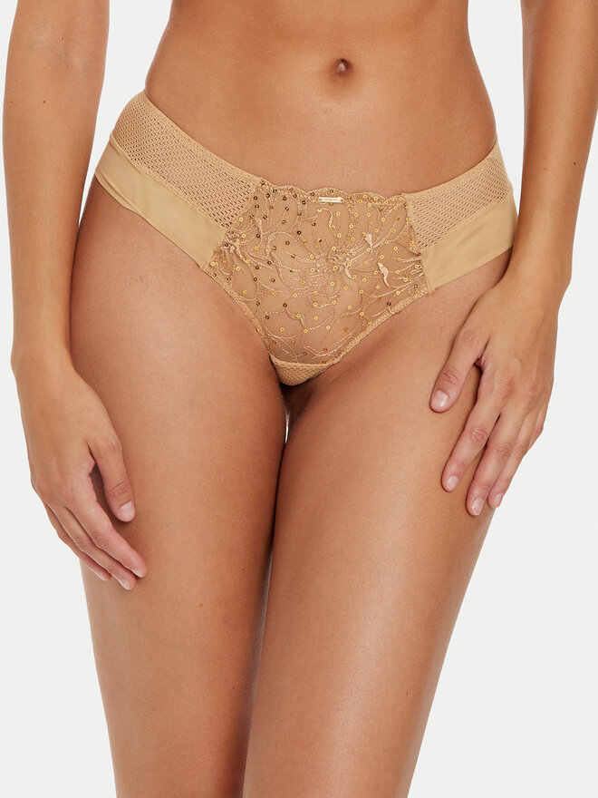 Chantelle Chantelle Εσώρουχο brazil Fleurs Signature C12Q40 Μπεζ