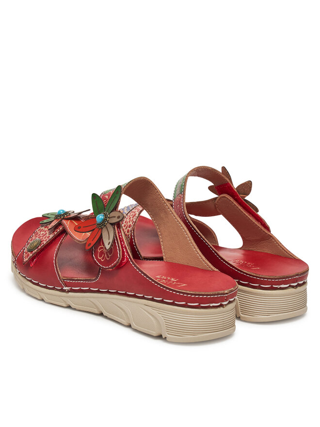 Laura Vita Pantoletten Laura Vita Dorry 19 Rot