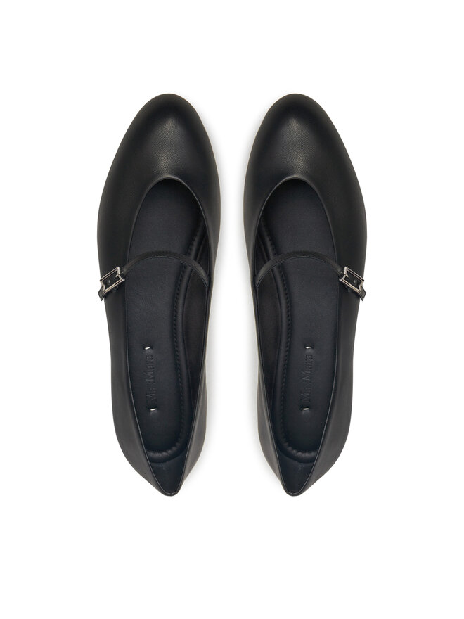 Max Mara Baleriny Max Mara Mmballet 2514521171600 Czarny