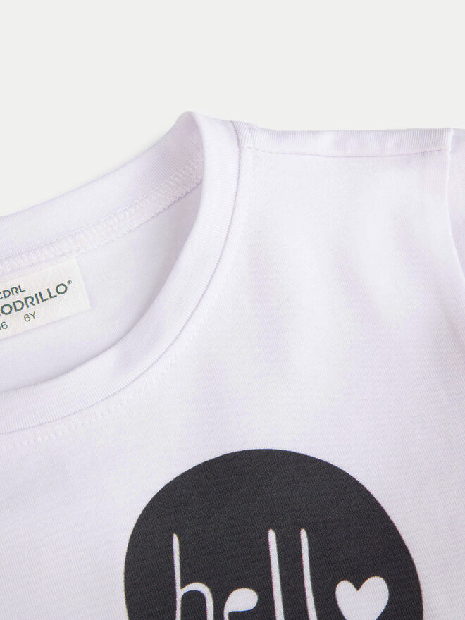 Coccodrillo Coccodrillo T-Shirt ZC4143201LGD Λευκό Regular Fit