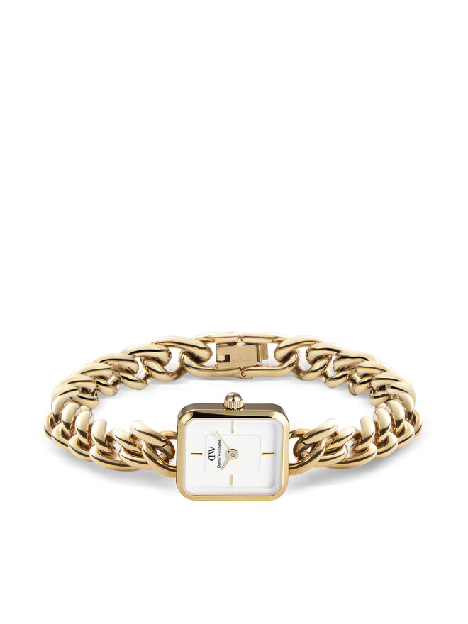 Daniel Wellington Pulkstenis Daniel Wellington Jolie Chain 15 DW00100836 Zelta