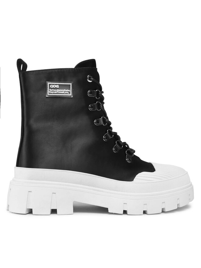 GOE Trapper stila apavi GOE MM2N4077 Melns