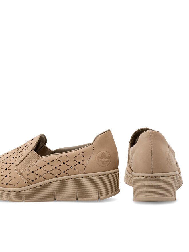 Rieker Halbschuhe Rieker 53795-60 Beige