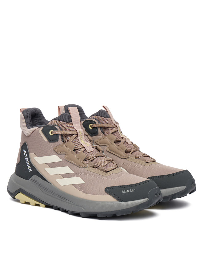 adidas Trekkingschuhe adidas Terrex Anylander Mid Rain.Rdy Hiking Shoes KJ0866 Braun