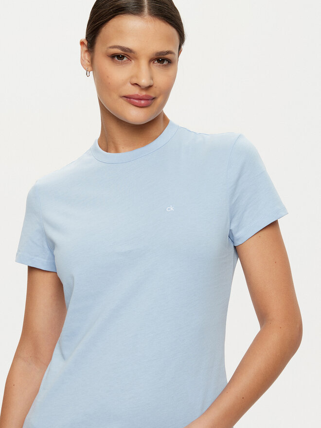 Calvin Klein Calvin Klein Camiseta K20K208061 Celeste Regular Fit