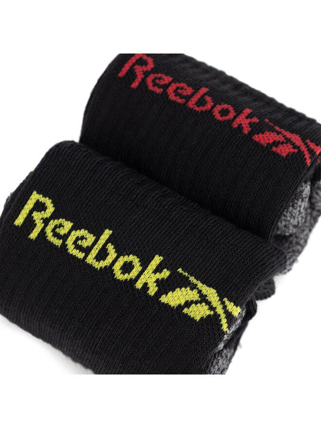 Reebok 2er-Set hohe Unisex-Socken Reebok R0418-SS24 (2-pack) Schwarz