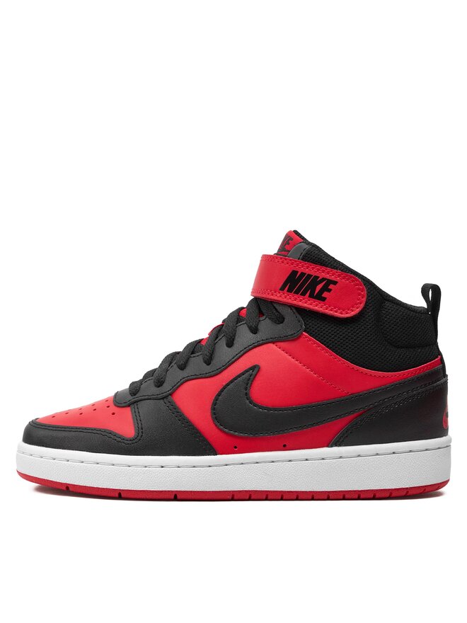 Nike Sneakersy Nike Court Borough Mid 2 (Gs) CD7782 602 Czarny