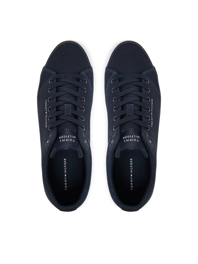 Tommy Hilfiger Sneakers aus Stoff Tommy Hilfiger Harlem Core Ii FM0FM05817 Dunkelblau