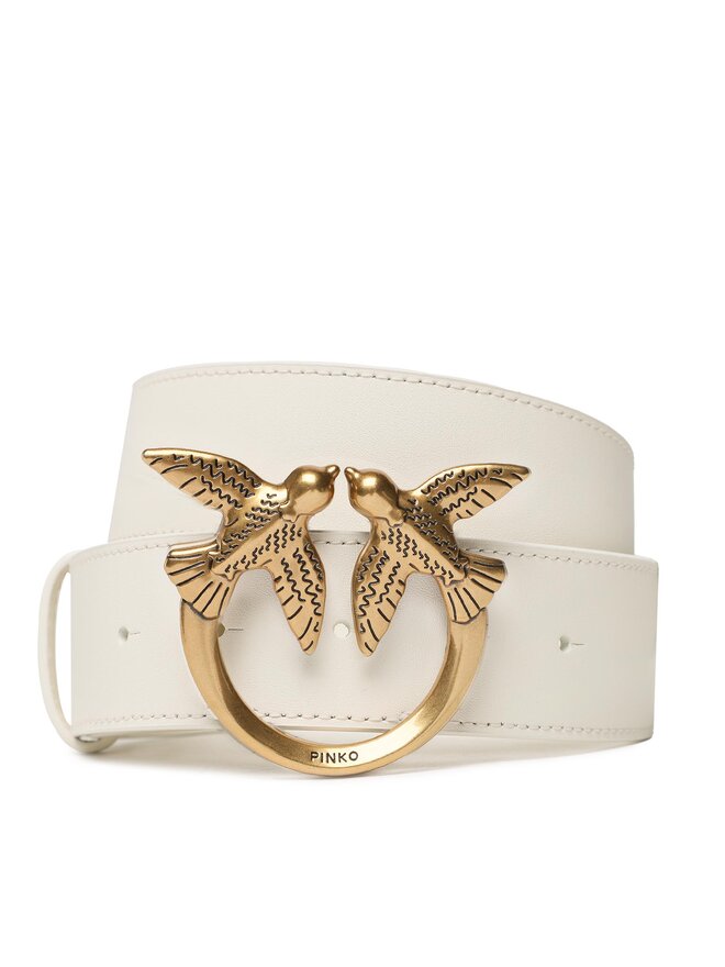 PINKO Cintura da donna Pinko Love Berry H4 Belt PE 23 PLT01 100120 A0F1 Bianco