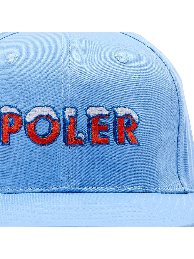Poler Καπέλο Jockey Poler 223ACU7201 Μπλε