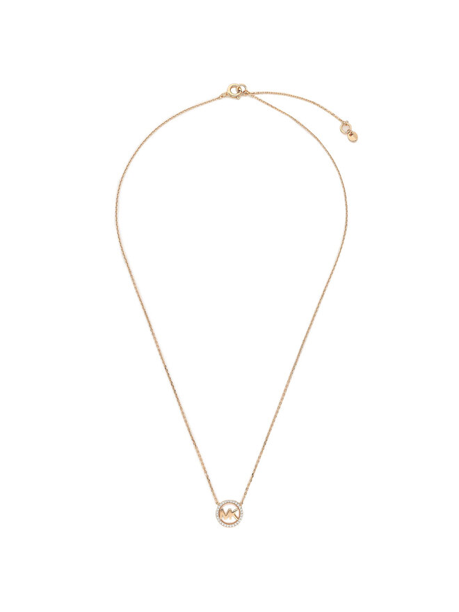 Michael Kors Σετ κολιέ και σκουλαρίκια Michael Kors Boxed Set MKC1260AN791 Ροζ