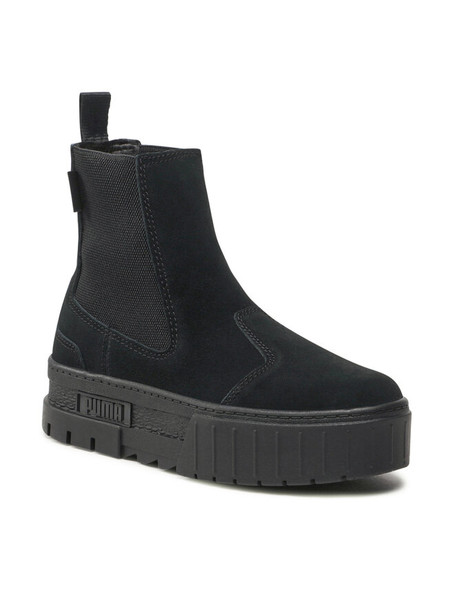 Puma Klassische Stiefeletten Puma Mayze Chelsea Suede Wn's 382829 01 Schwarz