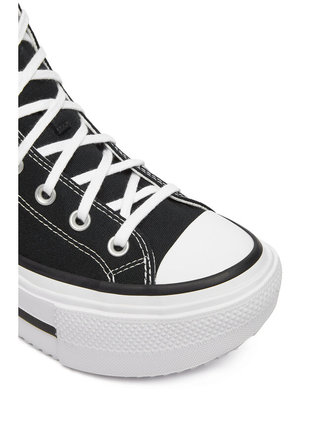 Converse Tenisice Converse Chuck Taylor All Star Lift Double Stack A12975C Crna