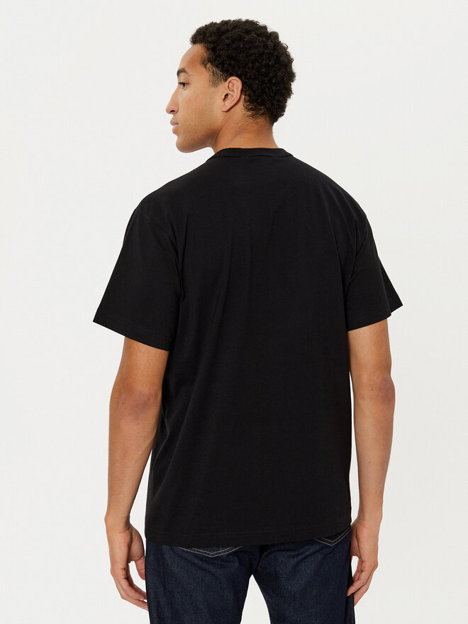 Versace Jeans Couture Versace Jeans Couture Camiseta 78GAHE07 Negro Regular Fit
