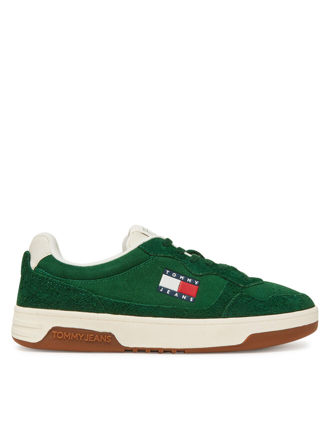Tommy Jeans Sneakersy Tommy Jeans Tjm Cupsole Suede EM0EM01568 Zielony