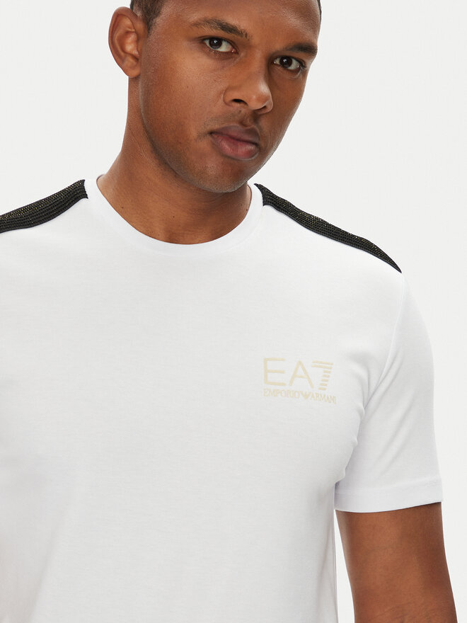 EA7 Emporio Armani EA7 Emporio Armani Camiseta 7M000299 AF13739 U0002 Blanco Slim Fit