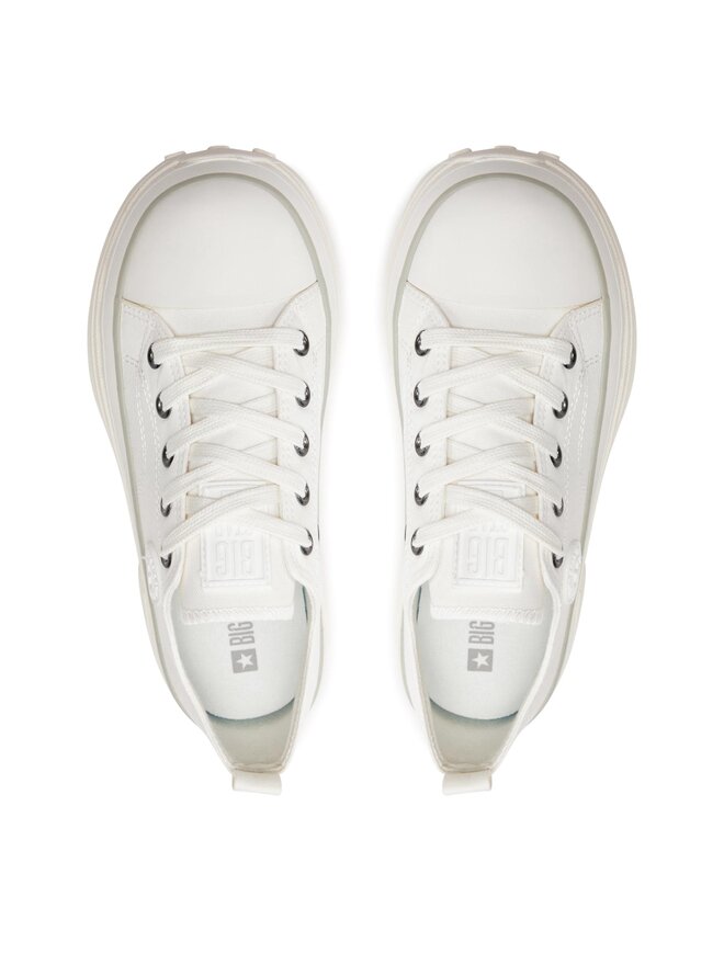 Big Star Shoes Plátěnky Big Star Shoes NN274126 Bílá