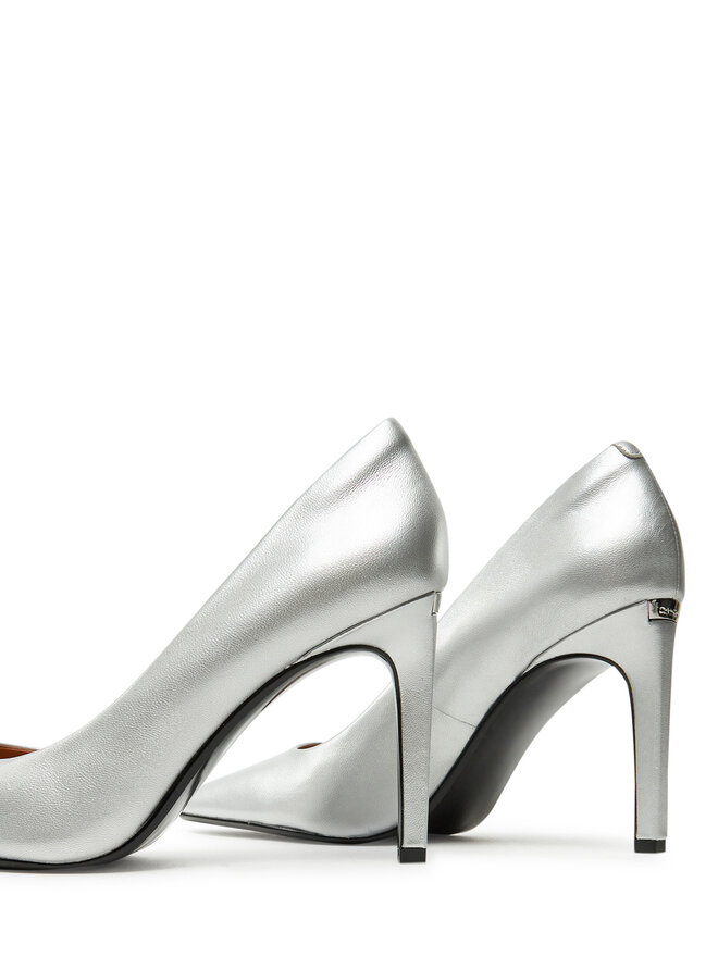 Calvin Klein Magassarkú Calvin Klein Heel Pump 90 - Met HW0HW02431 Ezüst