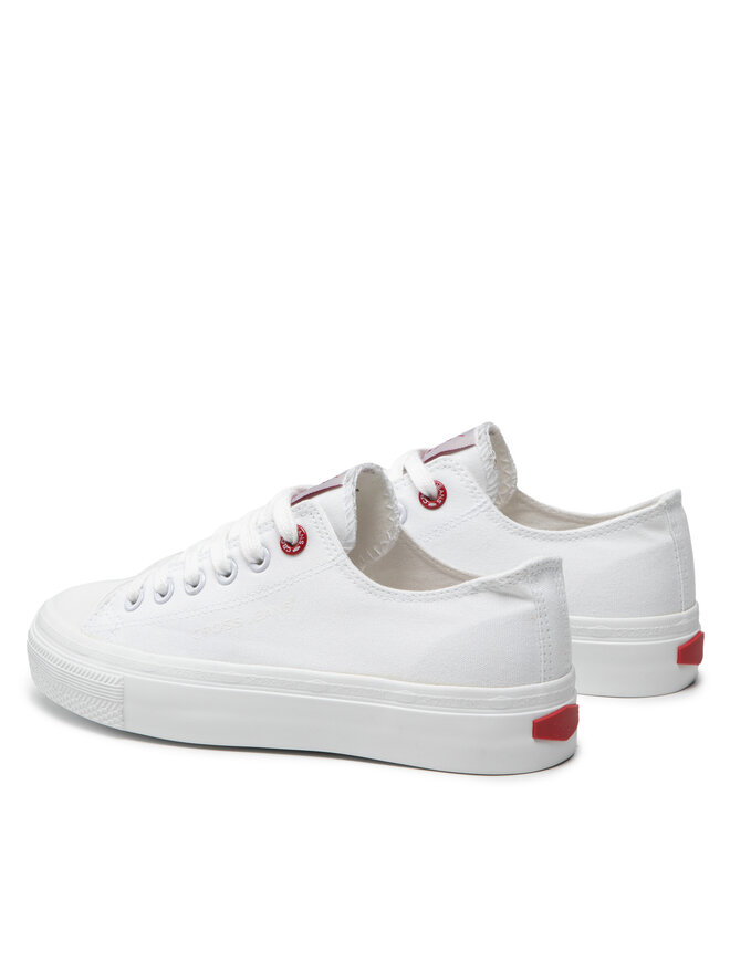 Cross Jeans Sneakers aus Stoff Cross Jeans JJ2R4017C Weiß