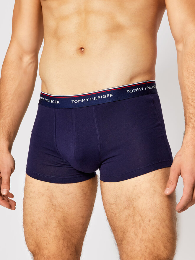 Tommy Hilfiger Tommy Hilfiger Set 3 parov boksaric 3P Lr Trunk 1U87903841 Mornarsko modra