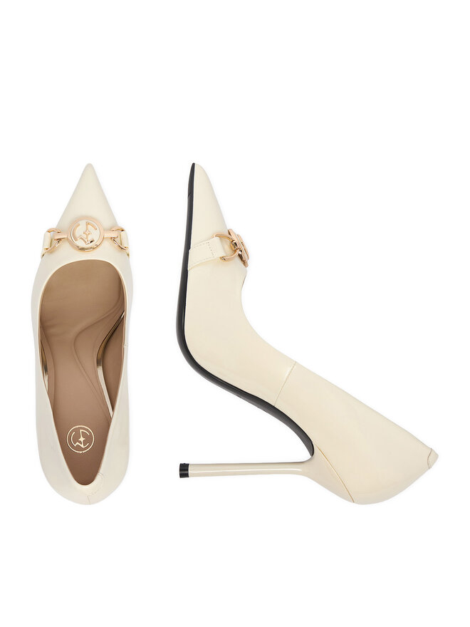 Eva Minge High Heels Eva Minge EO-NOVA-1677-13-3 Creme