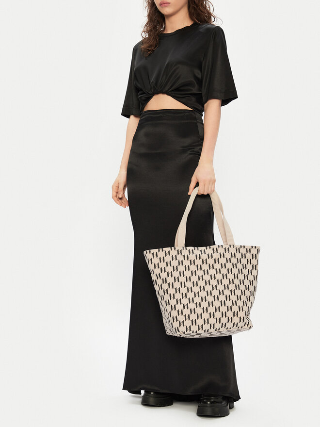 KARL LAGERFELD Torebka KARL LAGERFELD A1W50072 Beżowy