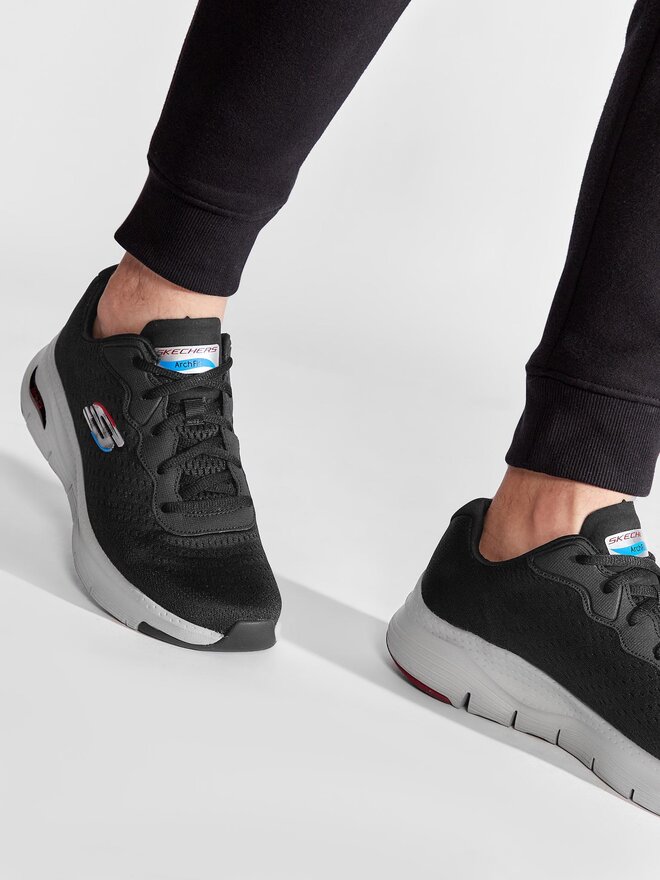 Skechers Сникърси Skechers Infinity Cool 232303/BLK Черен