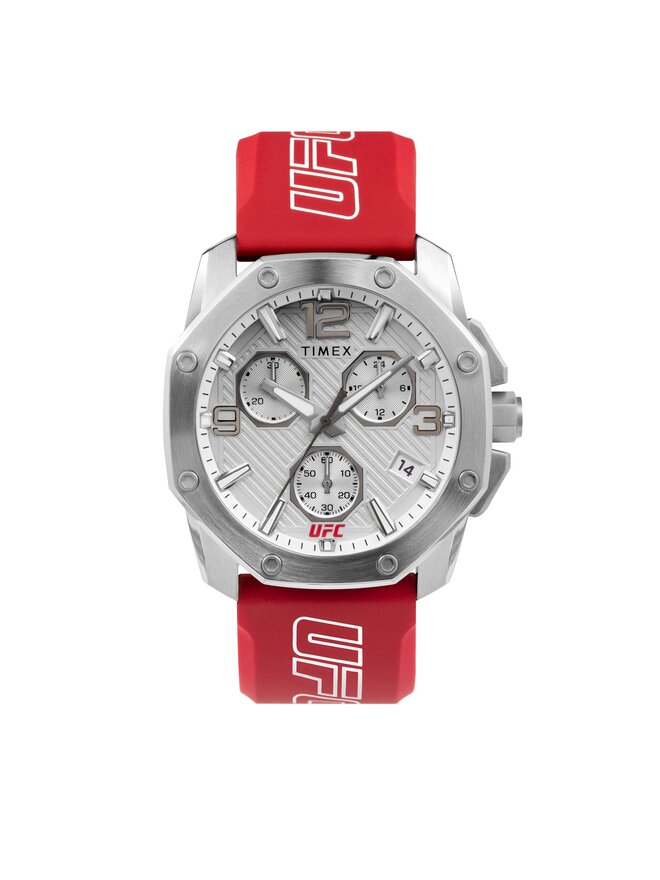 Timex Pulkstenis Timex UFC Icon Chronograph TWG047400 Melns