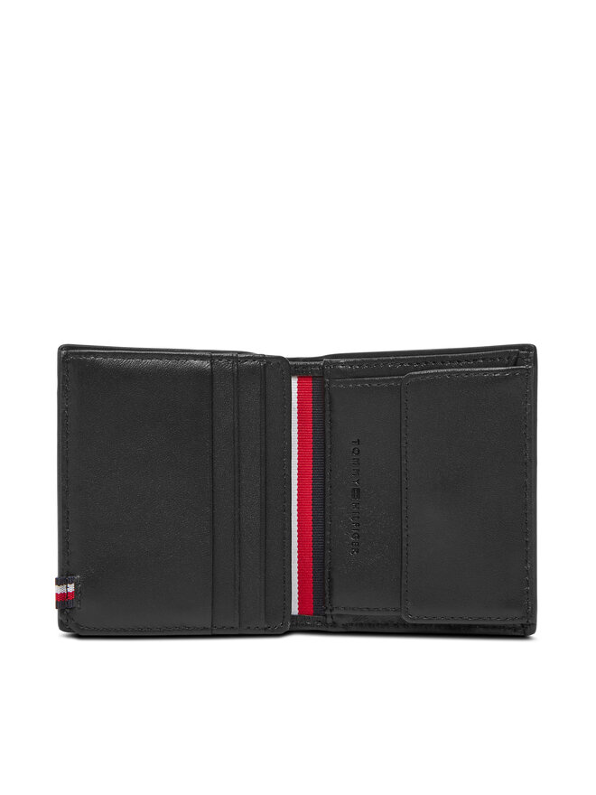 Tommy Hilfiger Veľká pánska peňaženka Tommy Hilfiger Th Foundation Trifold AM0AM13510 Čierna