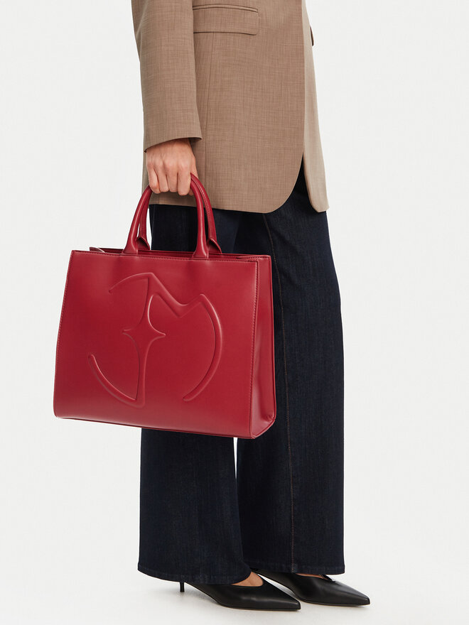 Eva Minge Handtasche Eva Minge EO-ALIZA-LDA8226 Dunkelrot