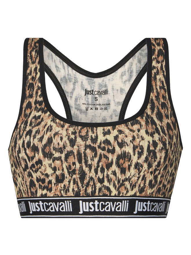 Just Cavalli Just Cavalli Σουτιέν τοπ 78PAJU02 CJUT3 Καφέ