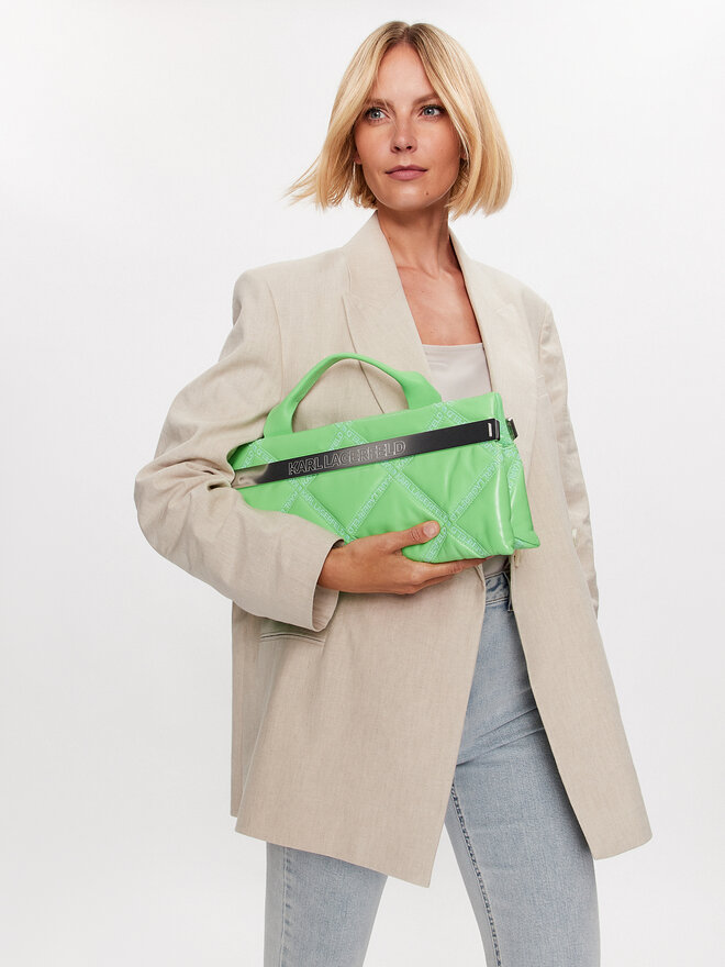 Handtasche KARL LAGERFELD 231W3036 Grün eschuhe.de