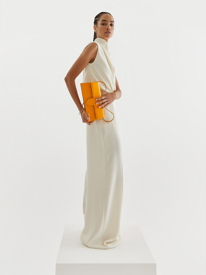 JACQUEMUS Táska JACQUEMUS Le Bambino Long 221BA013-3060 Narancssárga