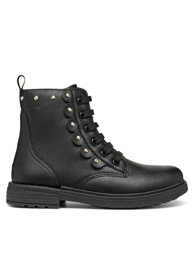 Geox Stiefeletten Geox Eclair J469QA 000BC C9999 S Schwarz