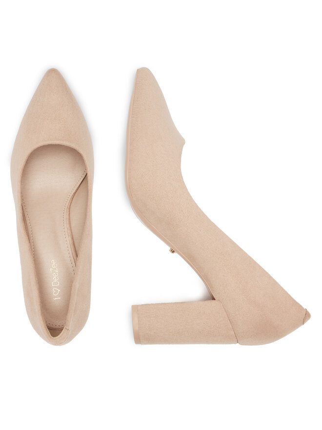 DeeZee Tacones DeeZee DZ0010 Beis