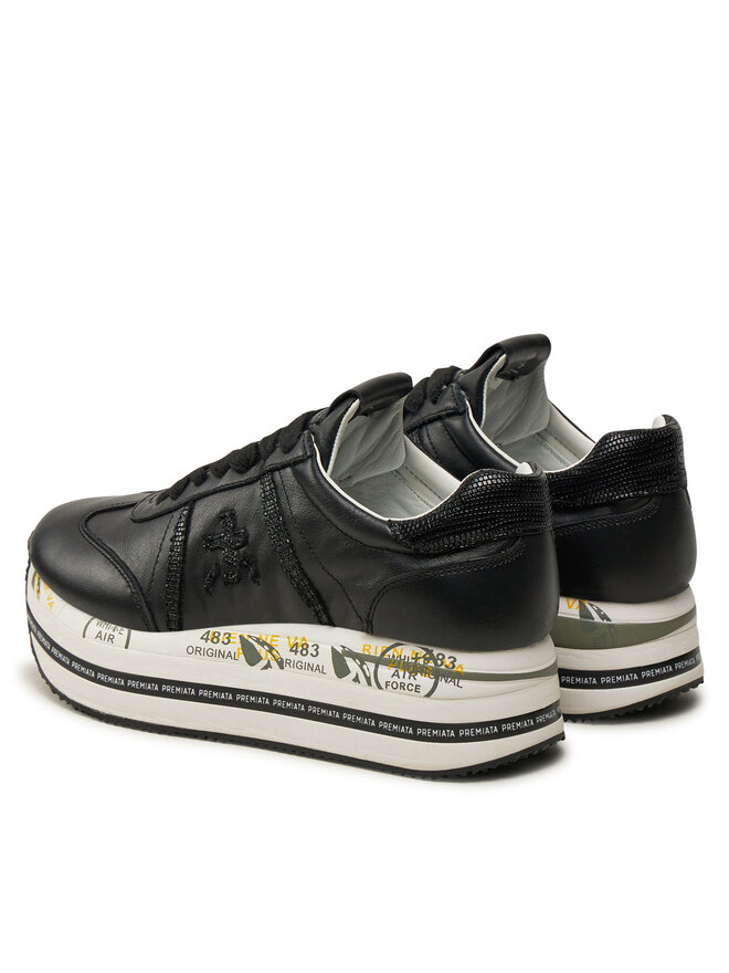 Premiata Сникърси Premiata Beth 7107 Черен