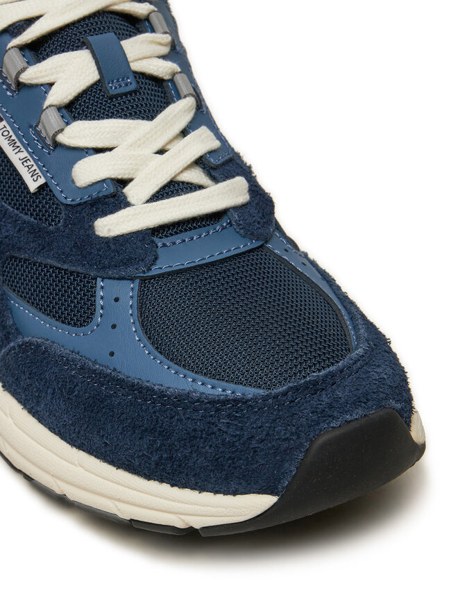 Tommy Jeans Sneakers Tommy Jeans The Coney Suede EM0EM01501 Dunkelblau