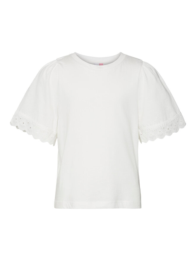 Vero Moda Girl Vero Moda Girl Футболка 10279810 Білий Regular Fit