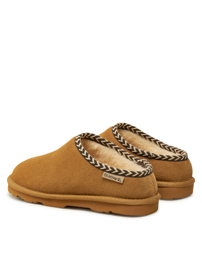 Bearpaw Kapcie Bearpaw Tabitha 2973W Beżowy
