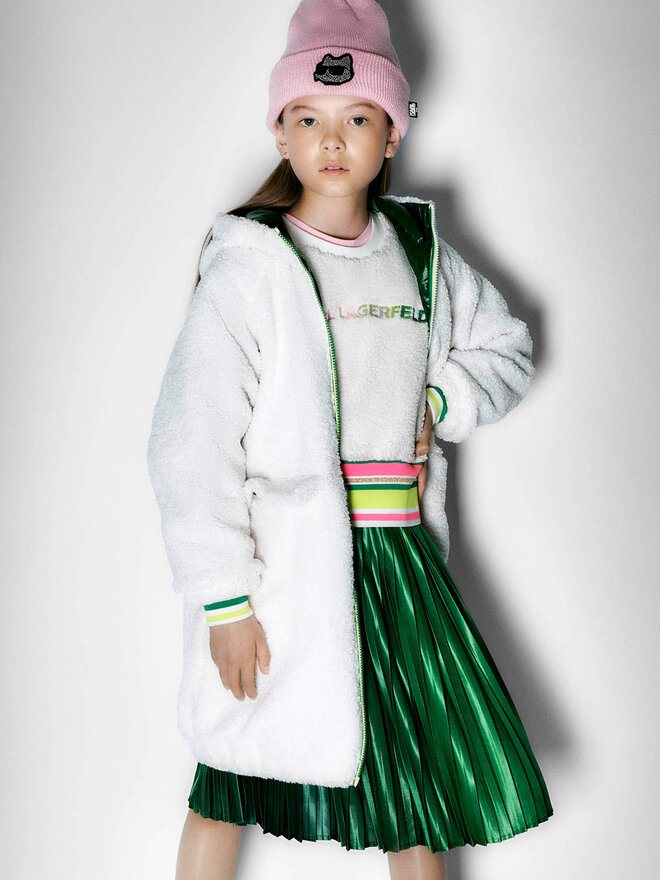 Karl Lagerfeld Kids Kepurė Karl Lagerfeld Kids Z11060 Rožinė