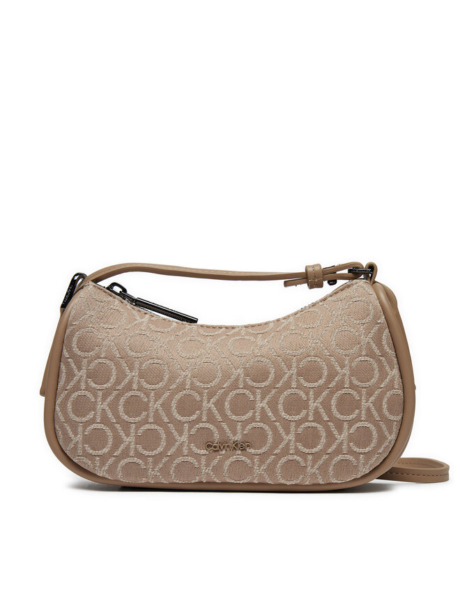 Calvin Klein Ročna torba Calvin Klein Ck Refine Conv Crossbody K60K612151 Bež